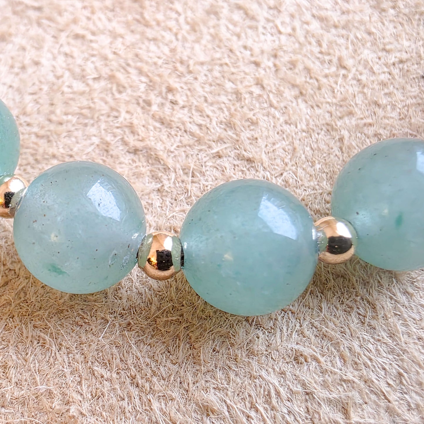 Worm Moon | Signature Stone | Green Aventurine Bracelet