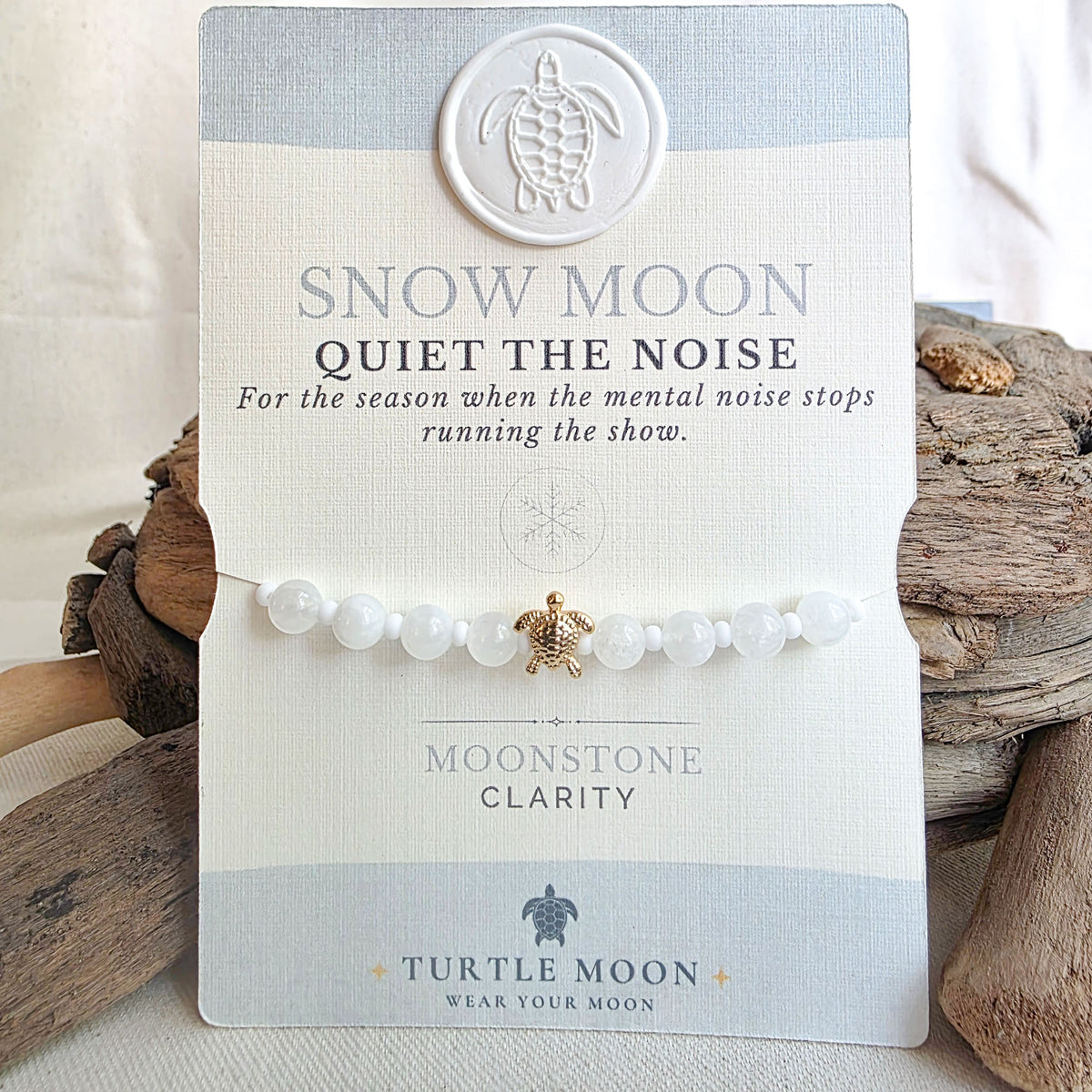 Snow Moon Color Story Bracelet | Moonstone