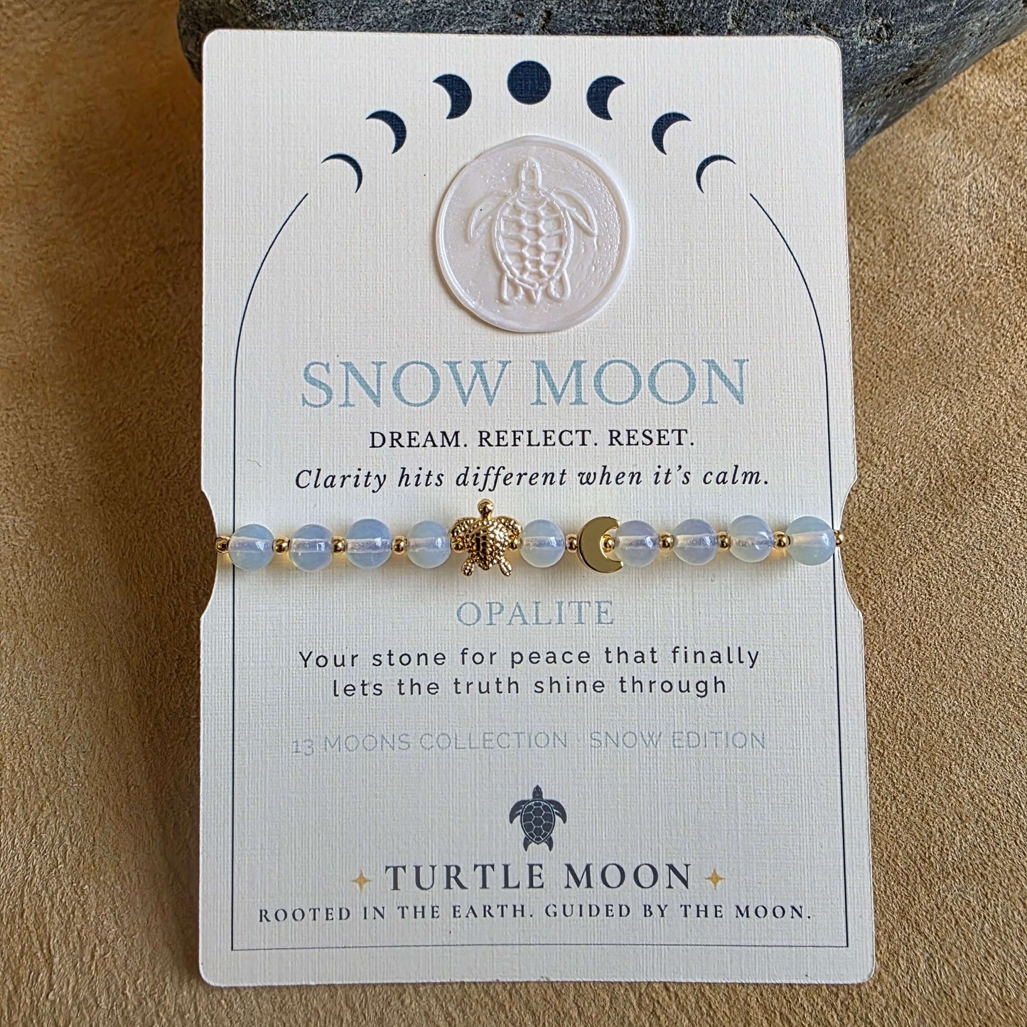 Snow Moon Bracelet | 13 Moons Collection
