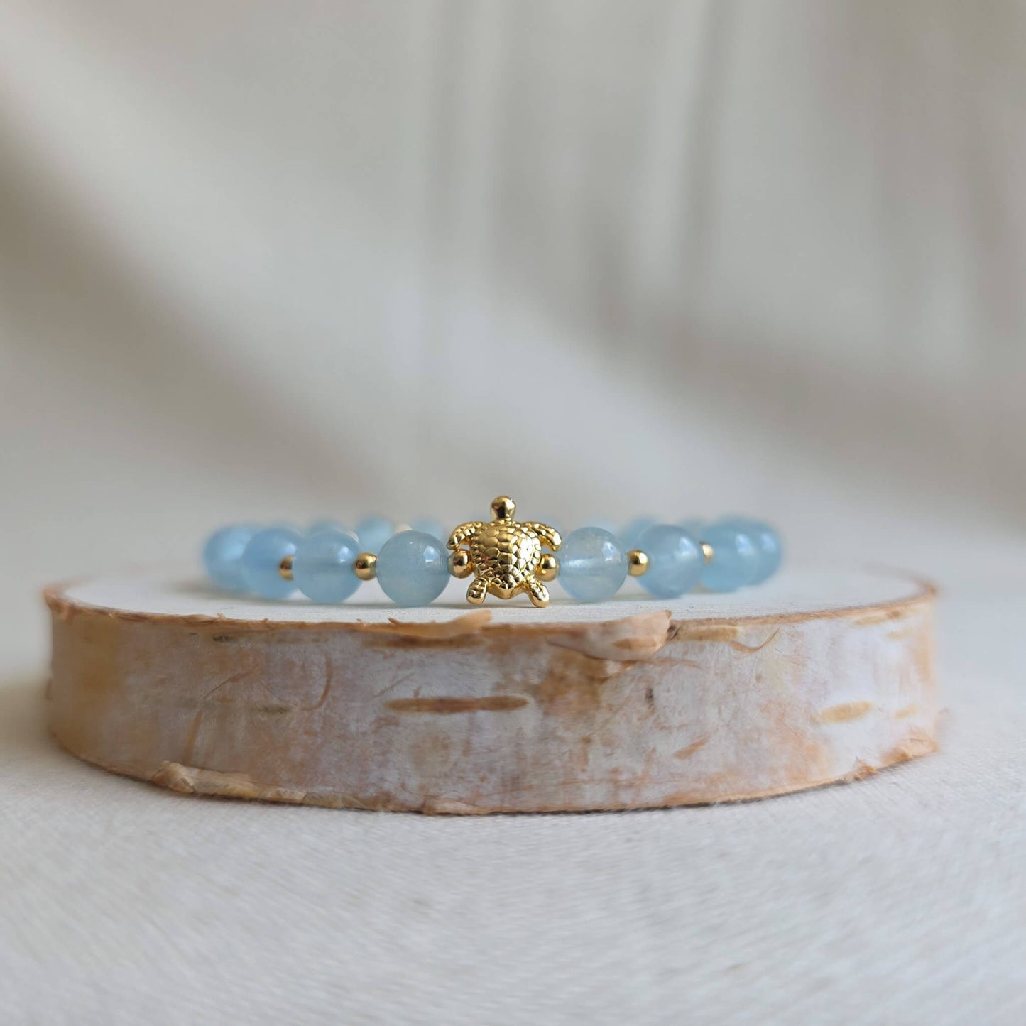 Sturgeon Moon | Signature Stone | Aquamarine Bracelet