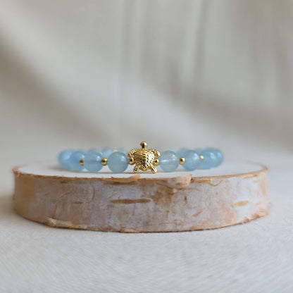 Sturgeon Moon | Signature Stone | Aquamarine Bracelet