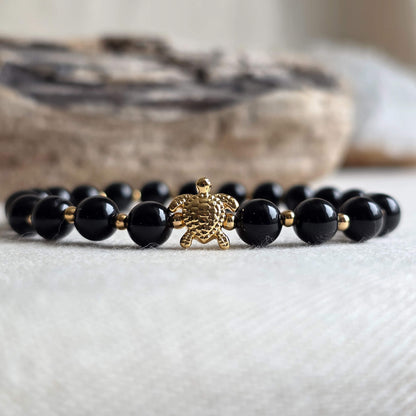 Beaver Moon | Signature Stone | Black Onyx Bracelet