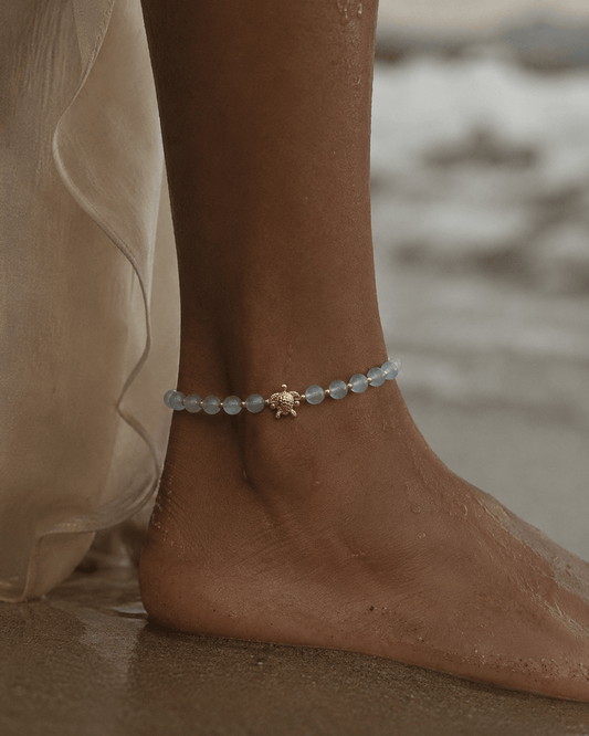 Blue Moon | Signature Stone | Labradorite Anklet