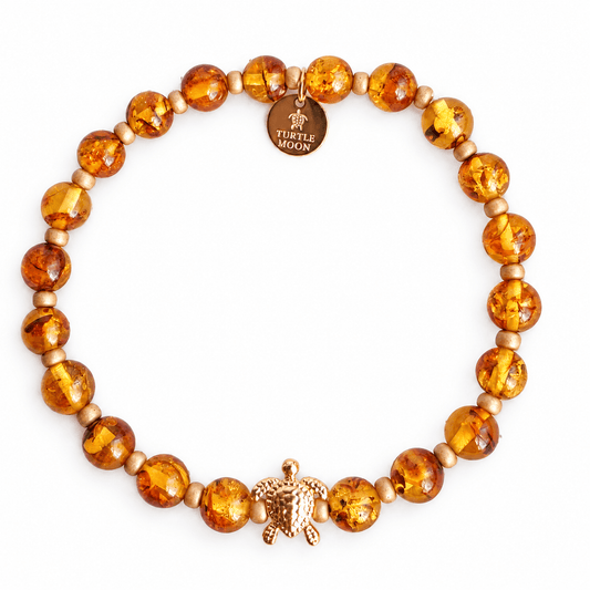 Harvest Moon Color Story Bracelet | Natural Amber