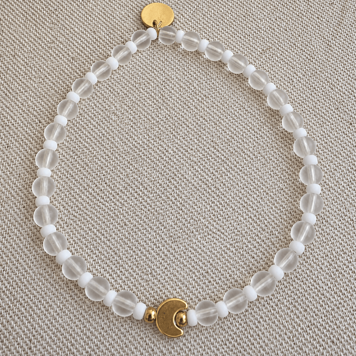 Snow Moon Mini Moon Bracelet