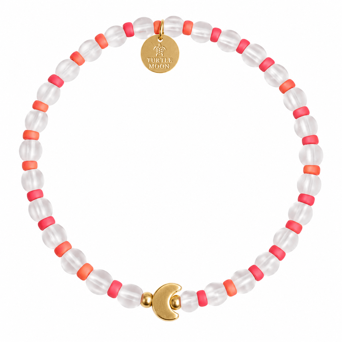 Strawberry Moon Mini Moon Bracelet