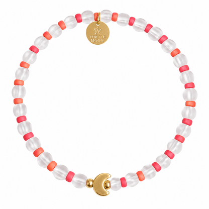 Strawberry Moon Mini Moon Bracelet