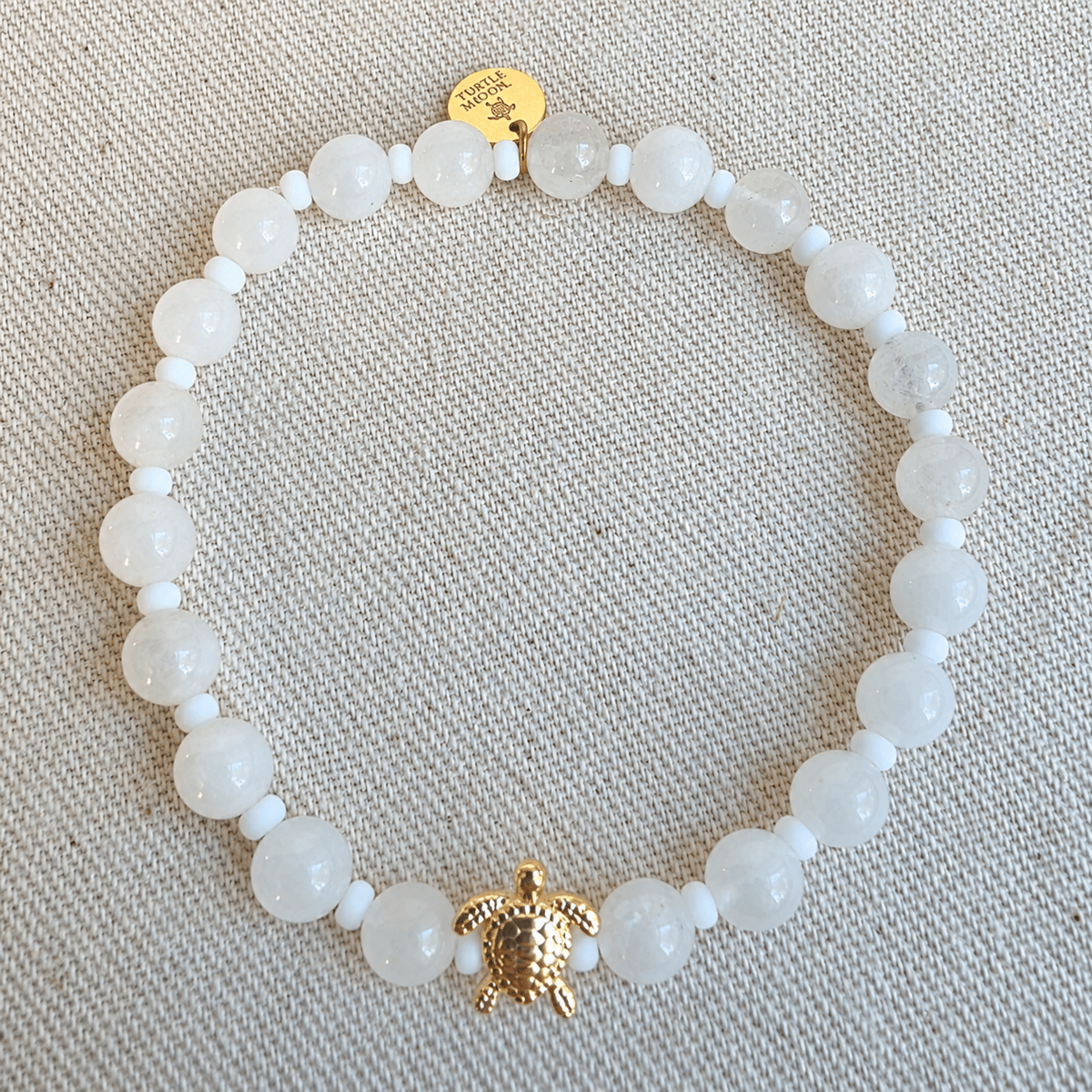 Snow Moon Color Story Bracelet | Moonstone
