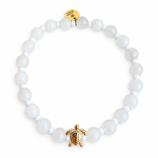 Snow Moon Color Story Bracelet | Moonstone