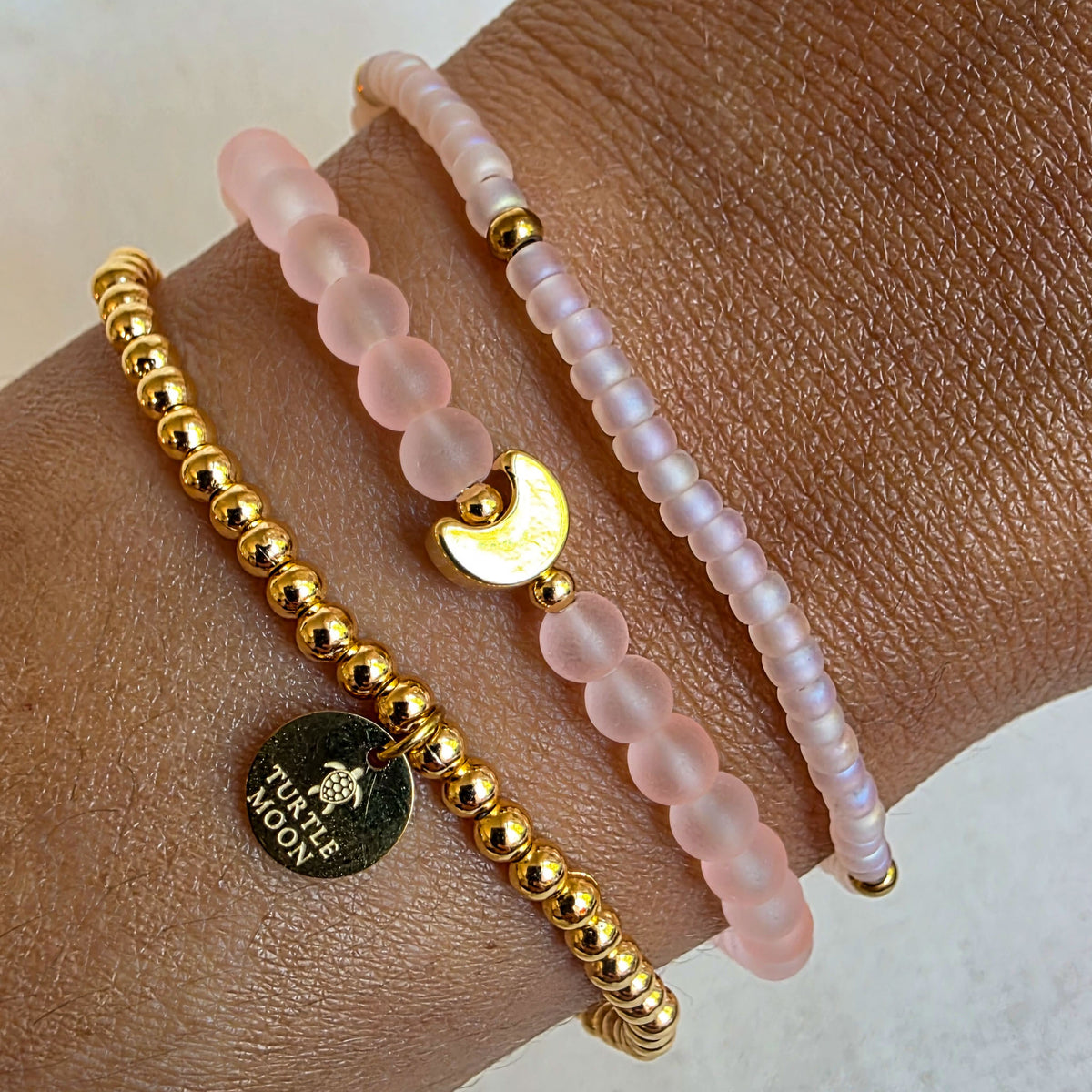 Pink Moon Moonlight Stack