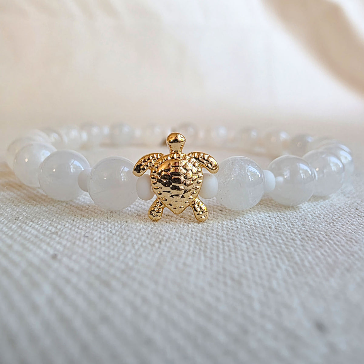 Snow Moon Color Story Bracelet | Moonstone