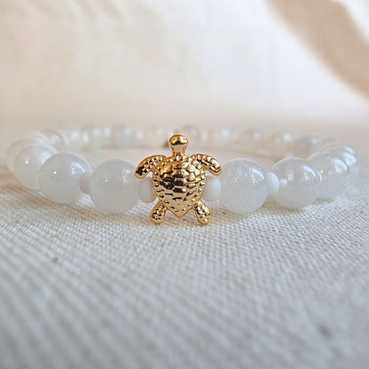 Snow Moon Color Story Bracelet | Moonstone