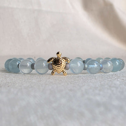 Sturgeon Moon Stone Color Bracelet | Aquamarine