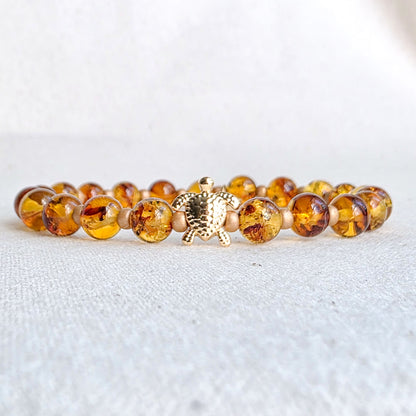 Harvest Moon Color Story Bracelet | Natural Amber
