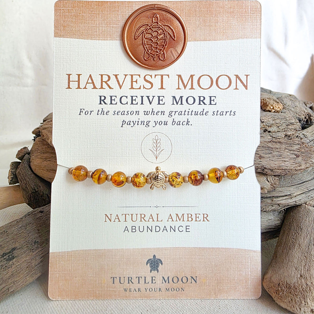 Harvest Moon Color Story Bracelet | Natural Amber