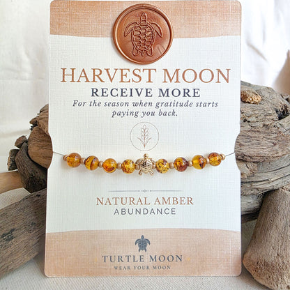 Harvest Moon Color Story Bracelet | Natural Amber