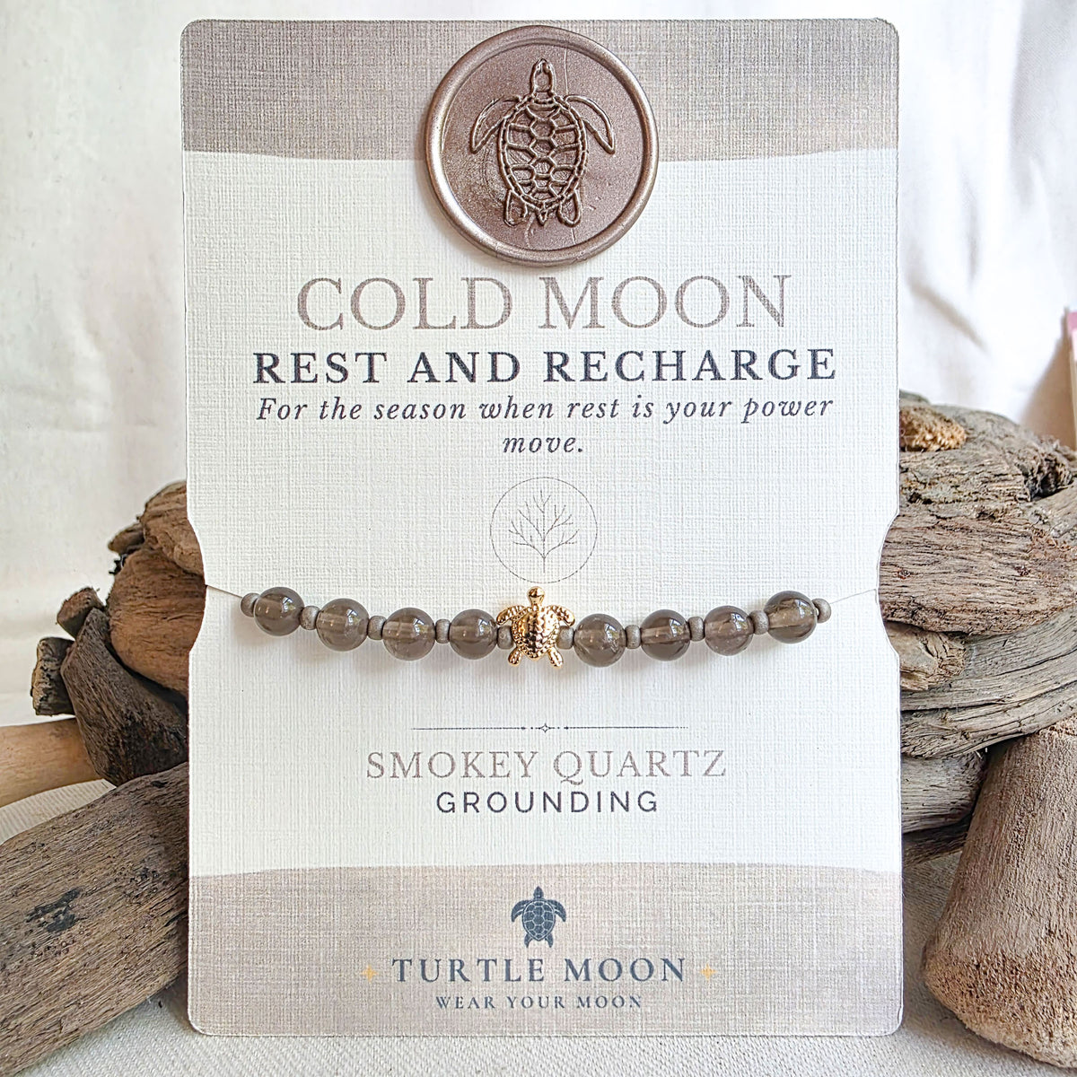 Cold Moon Color Story Bracelet | Smoky Quartz