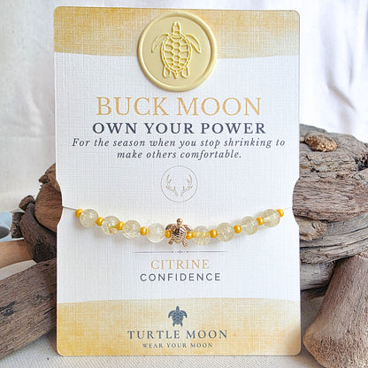 Buck Moon Color Story Bracelet | Citrine