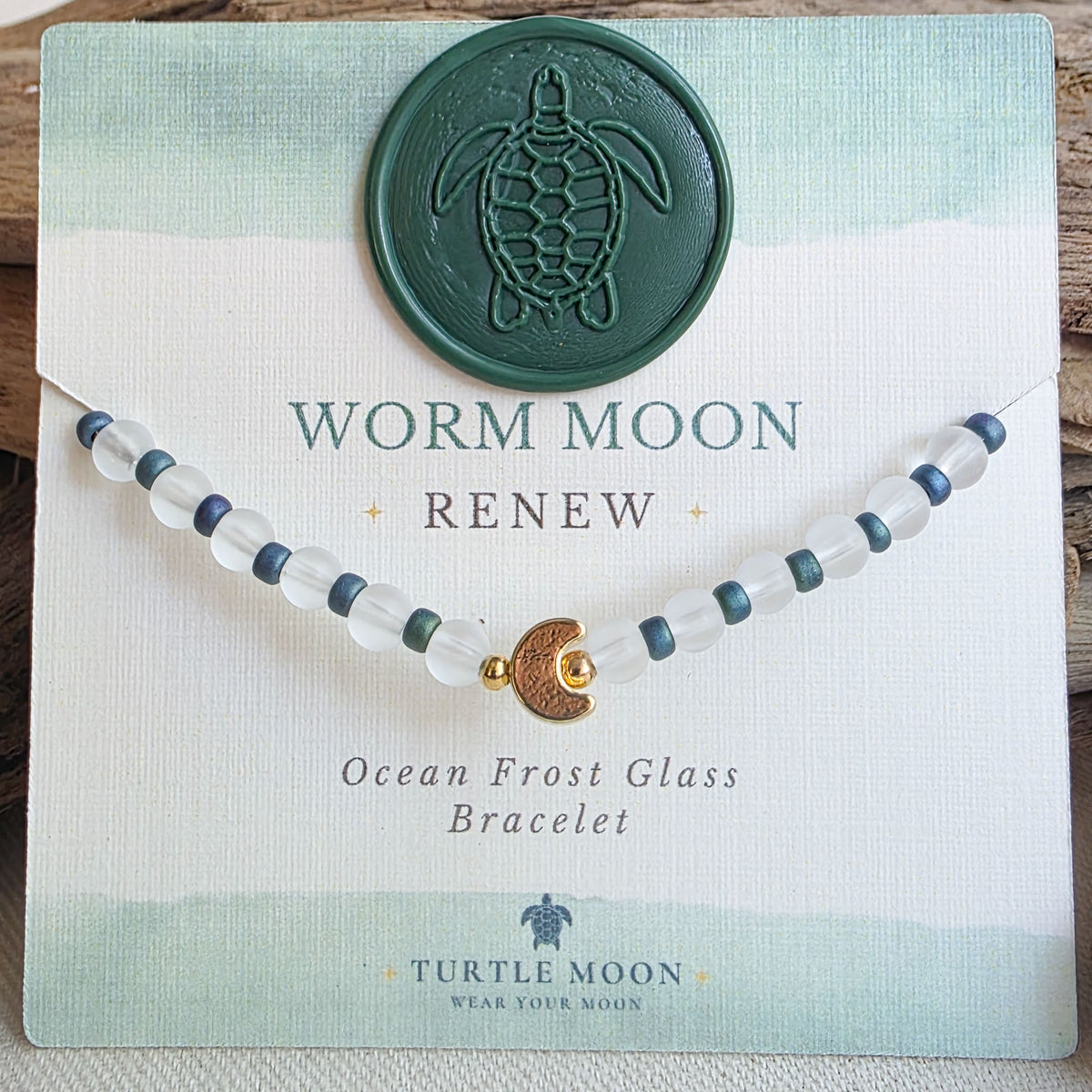 Worm Moon Mini Moon Bracelet