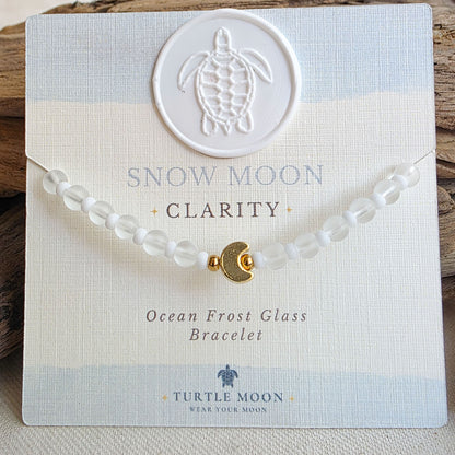 Snow Moon Mini Moon Bracelet