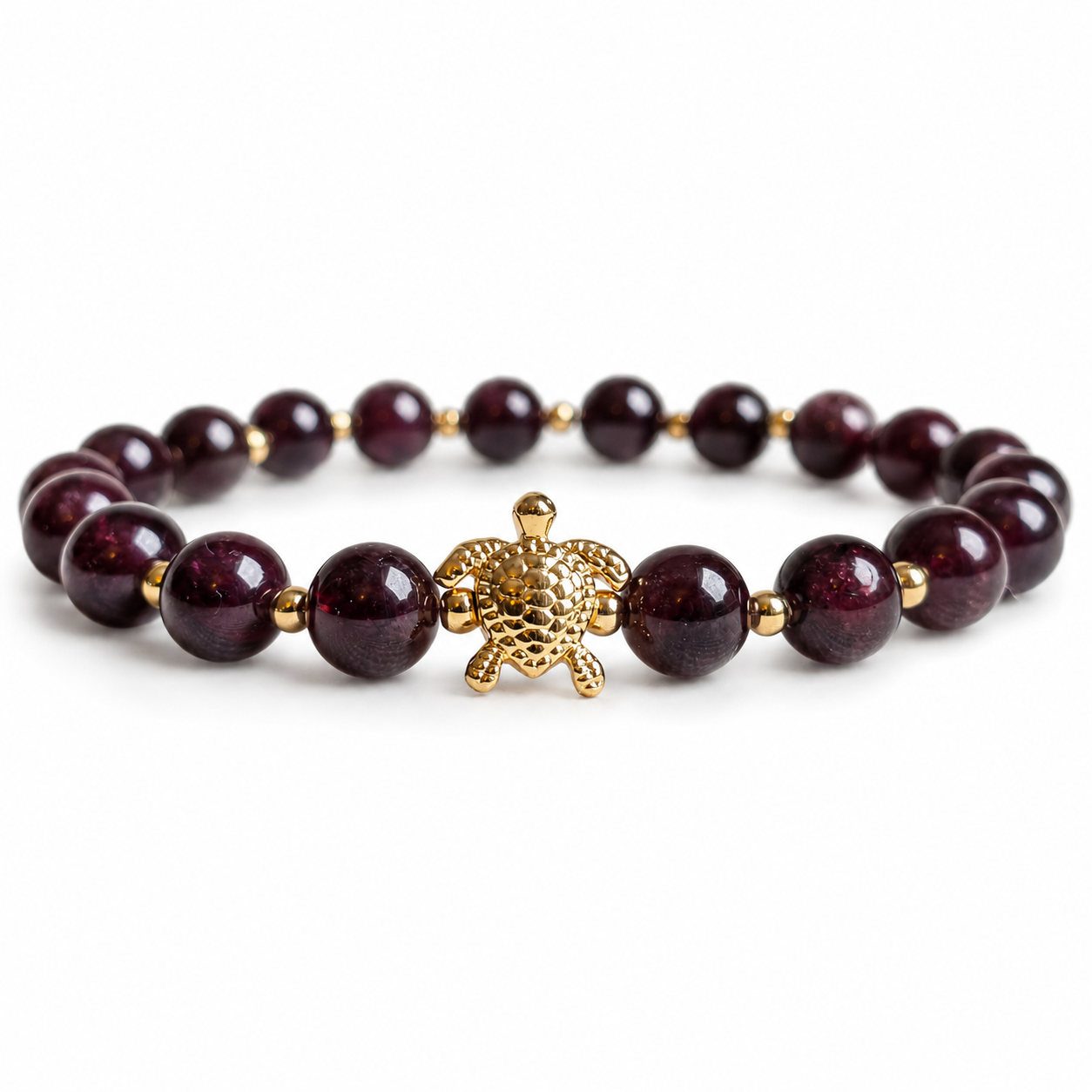 Wolf Moon | Signature Stone | Garnet Bracelet
