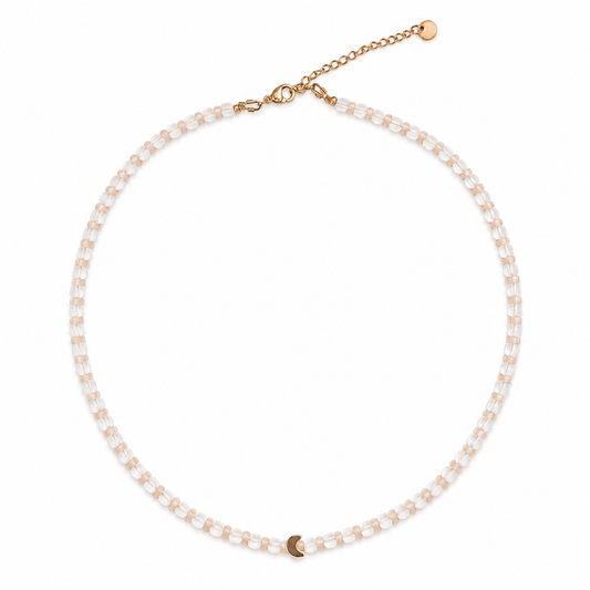 Pink Moon Mini Moon Necklace